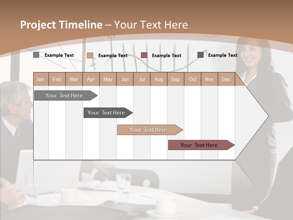 Presentation Point Businessteam PowerPoint Template