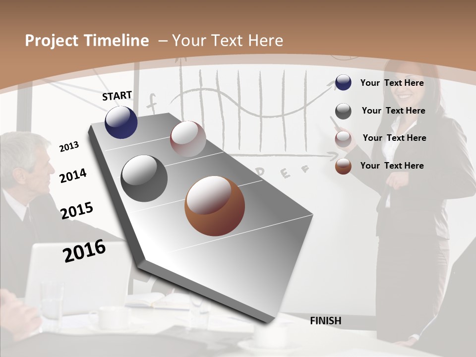 Presentation Point Businessteam PowerPoint Template