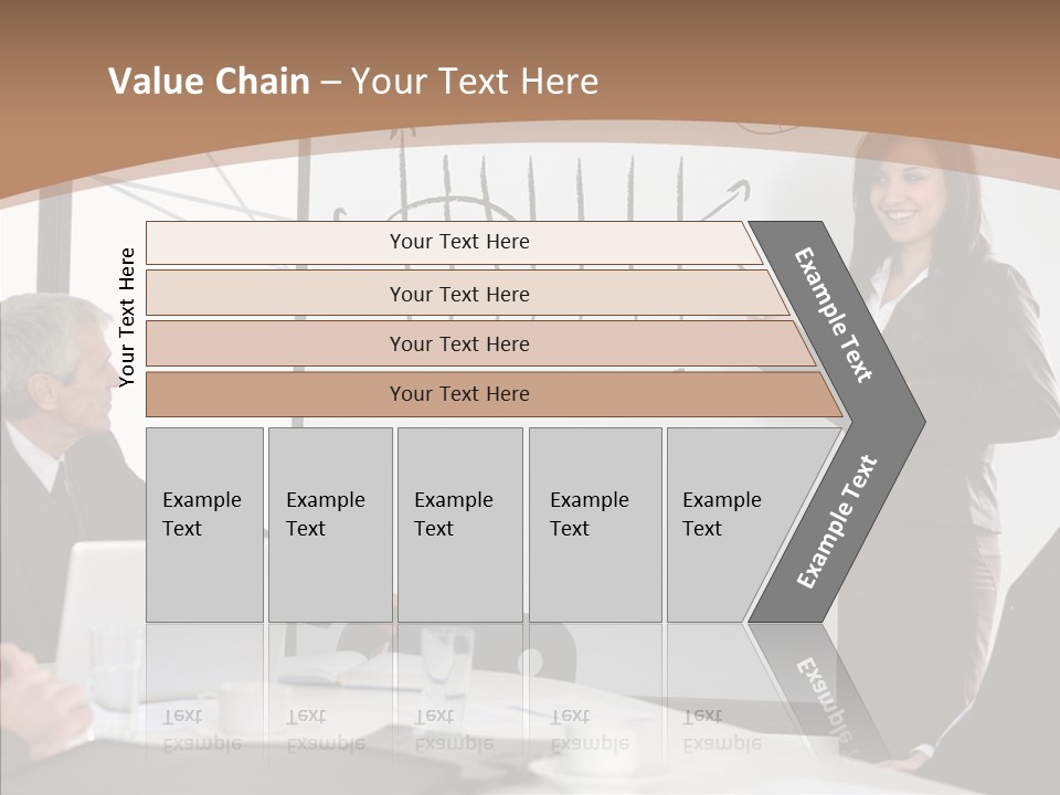 Presentation Point Businessteam PowerPoint Template