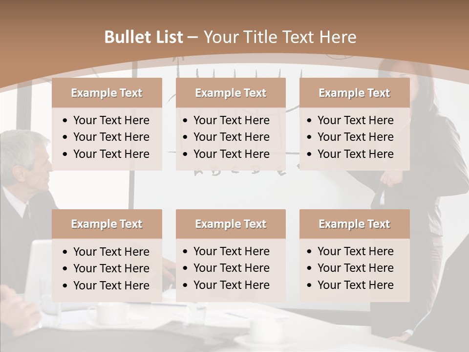 Presentation Point Businessteam PowerPoint Template