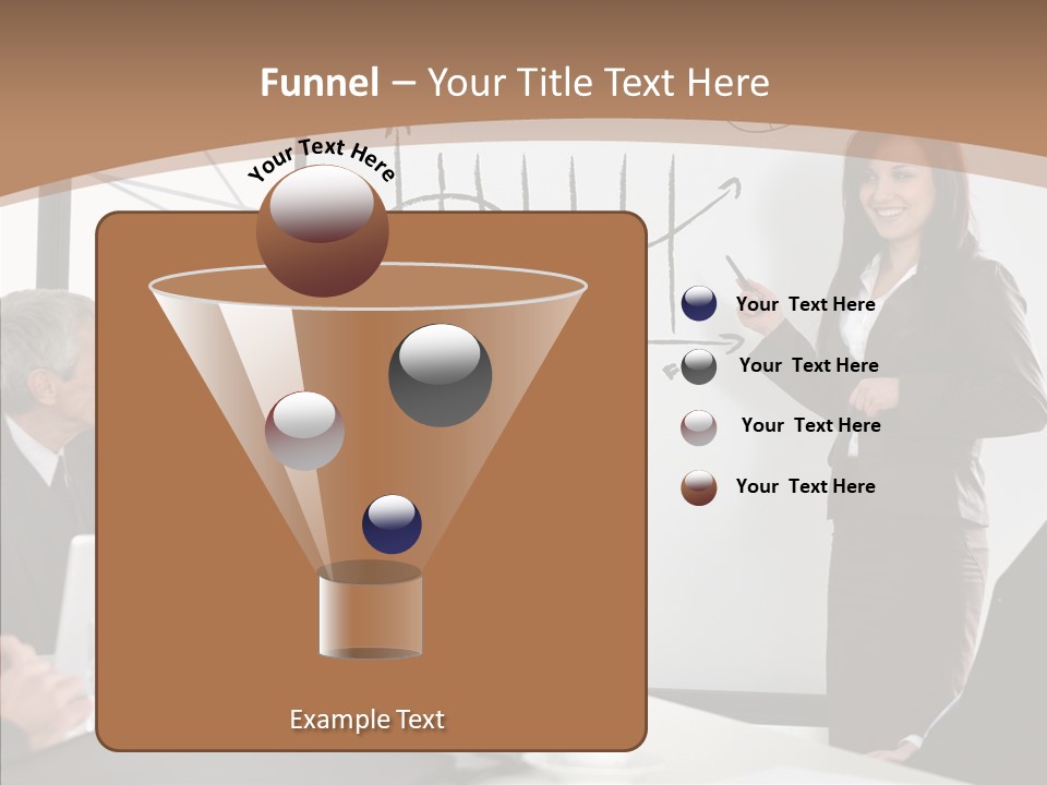 Presentation Point Businessteam PowerPoint Template