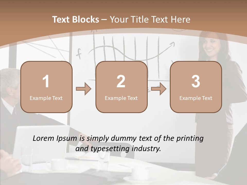 Presentation Point Businessteam PowerPoint Template