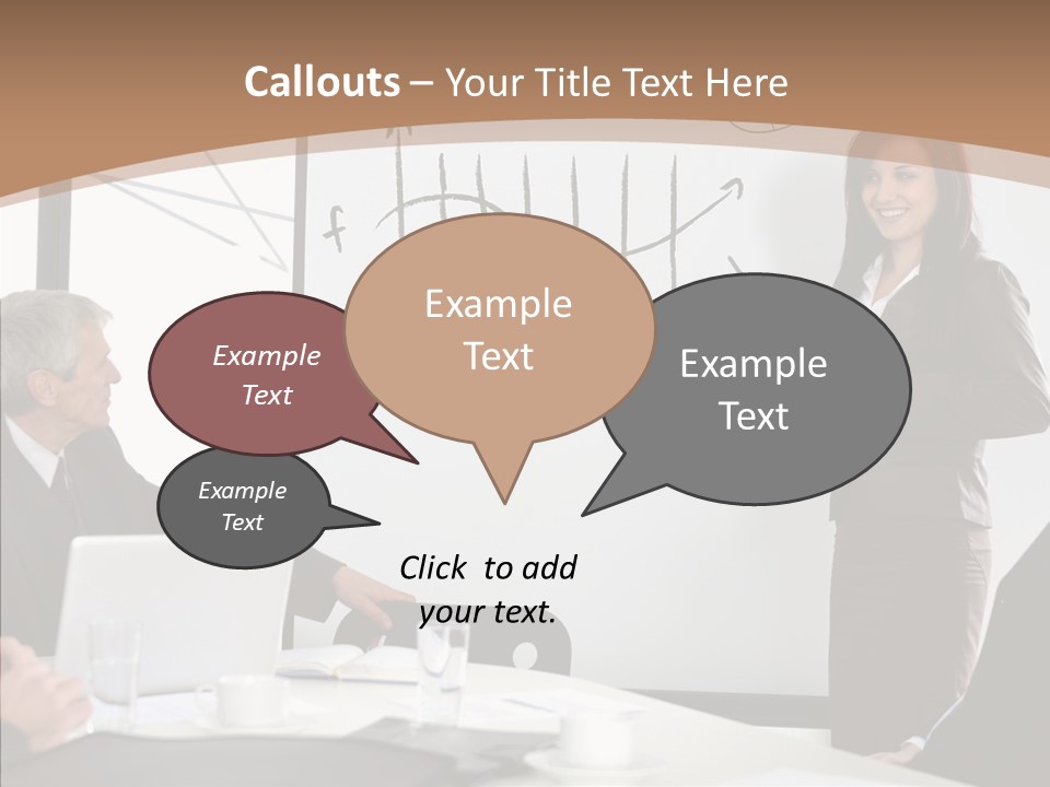 Presentation Point Businessteam PowerPoint Template