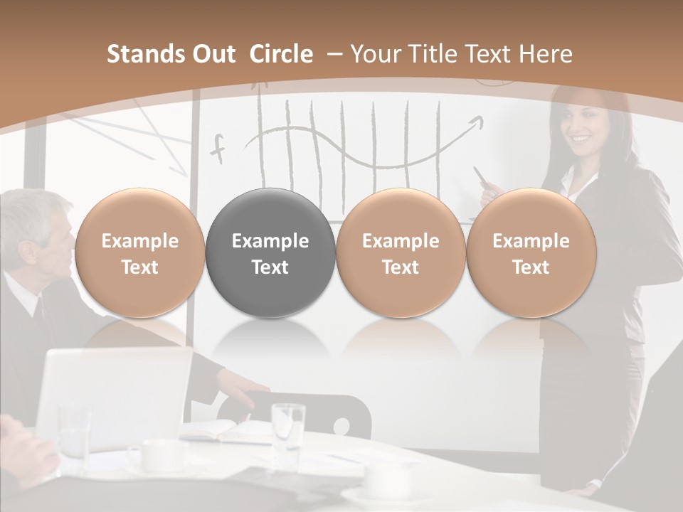 Presentation Point Businessteam PowerPoint Template