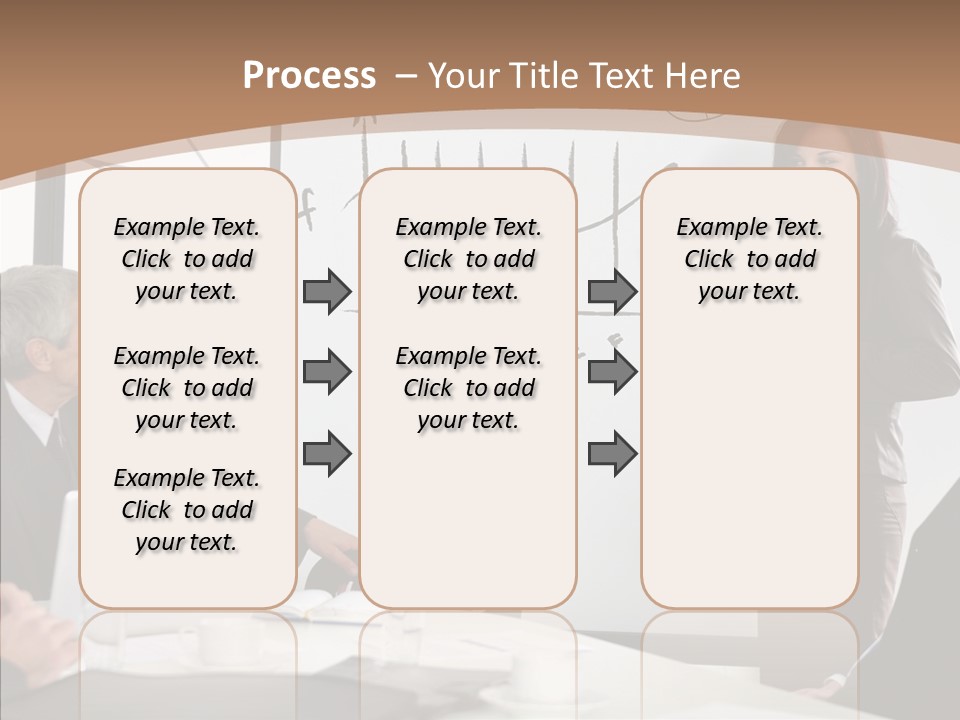 Presentation Point Businessteam PowerPoint Template