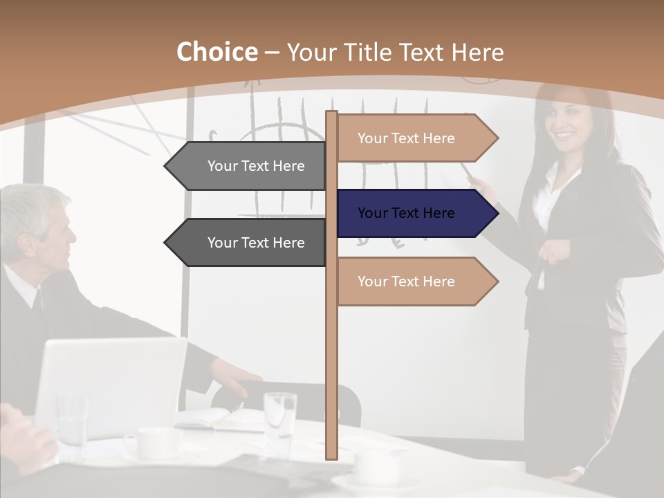 Presentation Point Businessteam PowerPoint Template