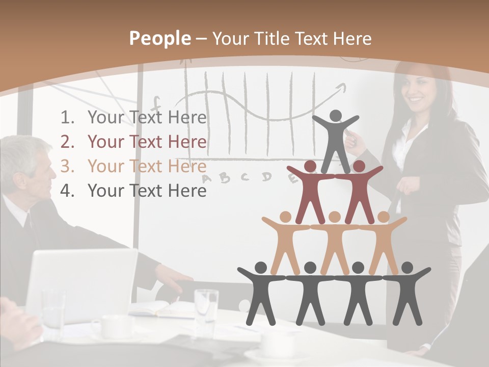 Presentation Point Businessteam PowerPoint Template