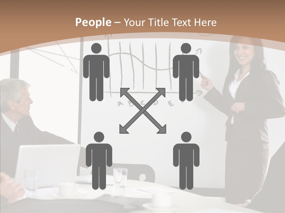 Presentation Point Businessteam PowerPoint Template