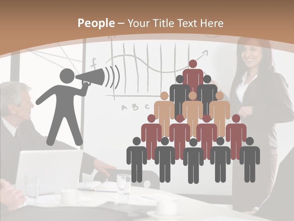 Presentation Point Businessteam PowerPoint Template
