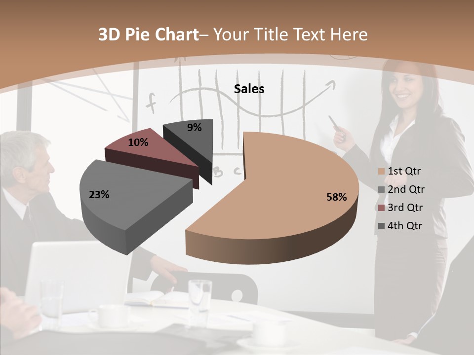 Presentation Point Businessteam PowerPoint Template