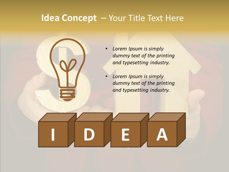 Real Purchasing Money PowerPoint Template