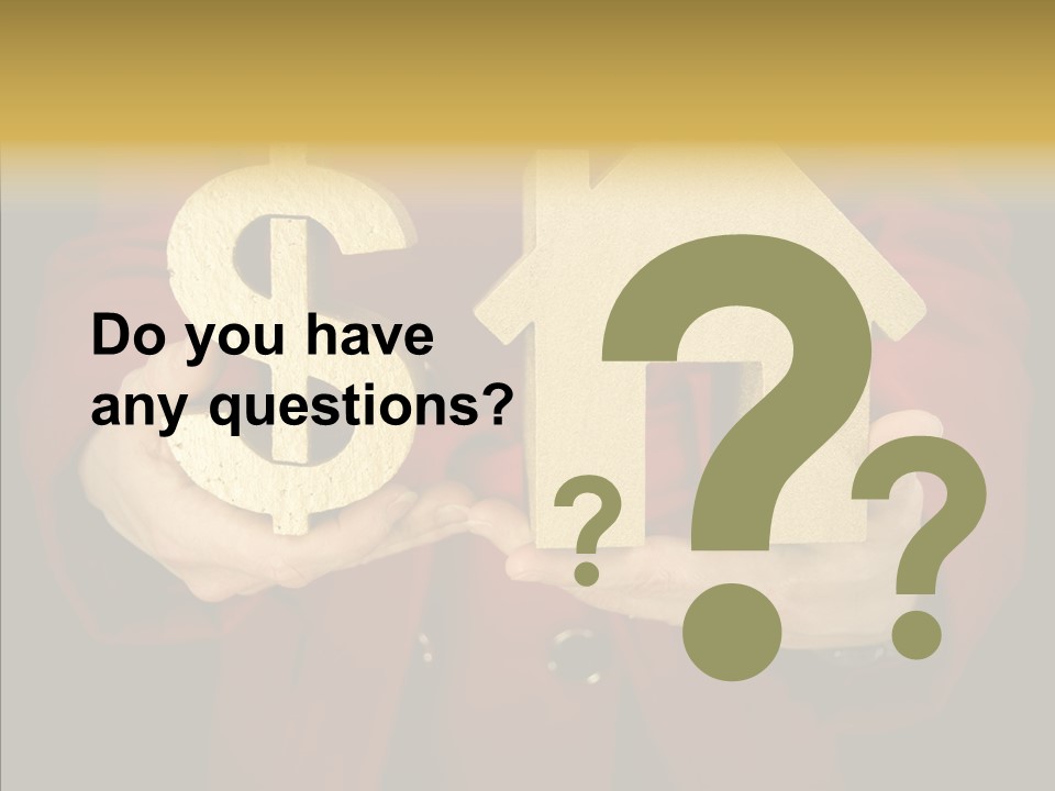 Real Purchasing Money PowerPoint Template