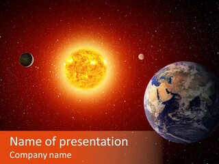 Environment Satellite Futuristic PowerPoint Template