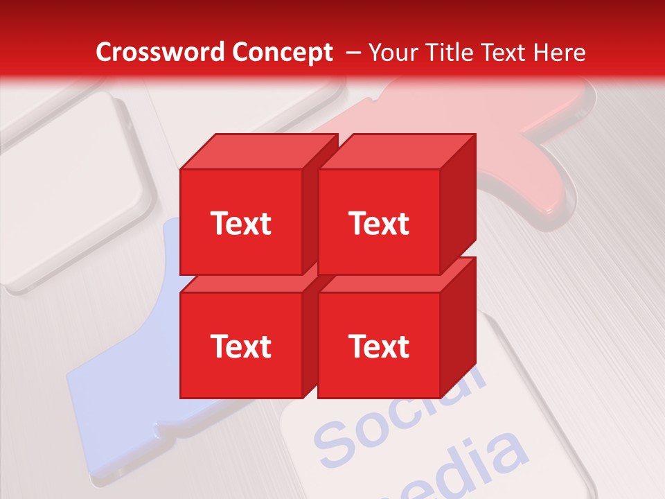 Friend Network Media PowerPoint Template