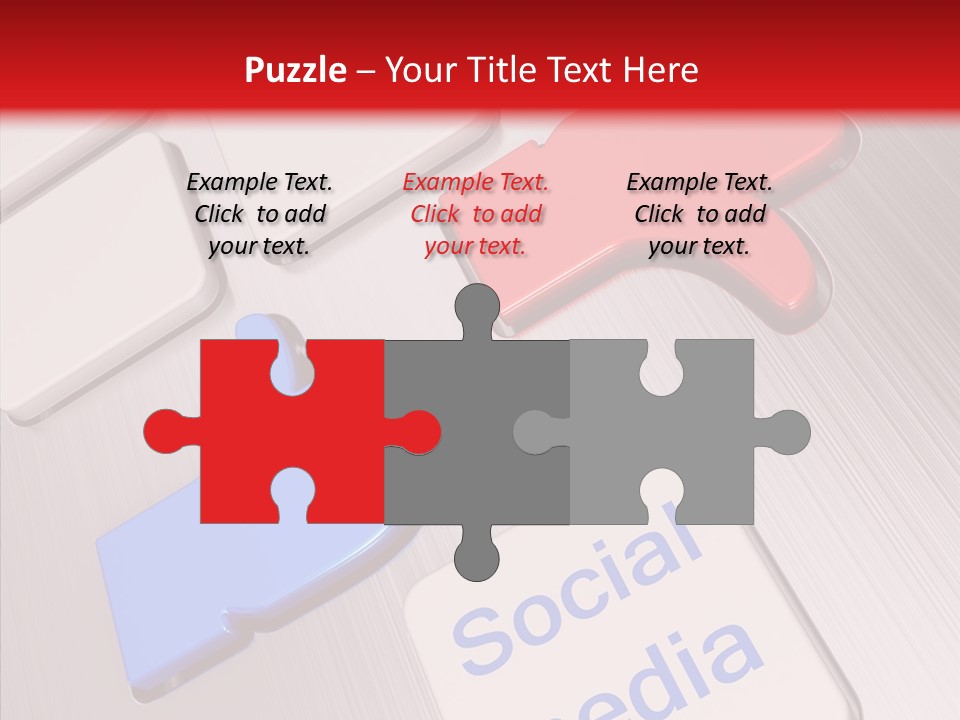 Friend Network Media PowerPoint Template