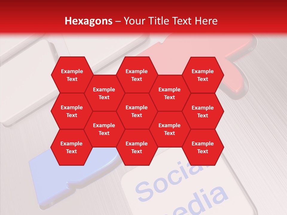 Friend Network Media PowerPoint Template