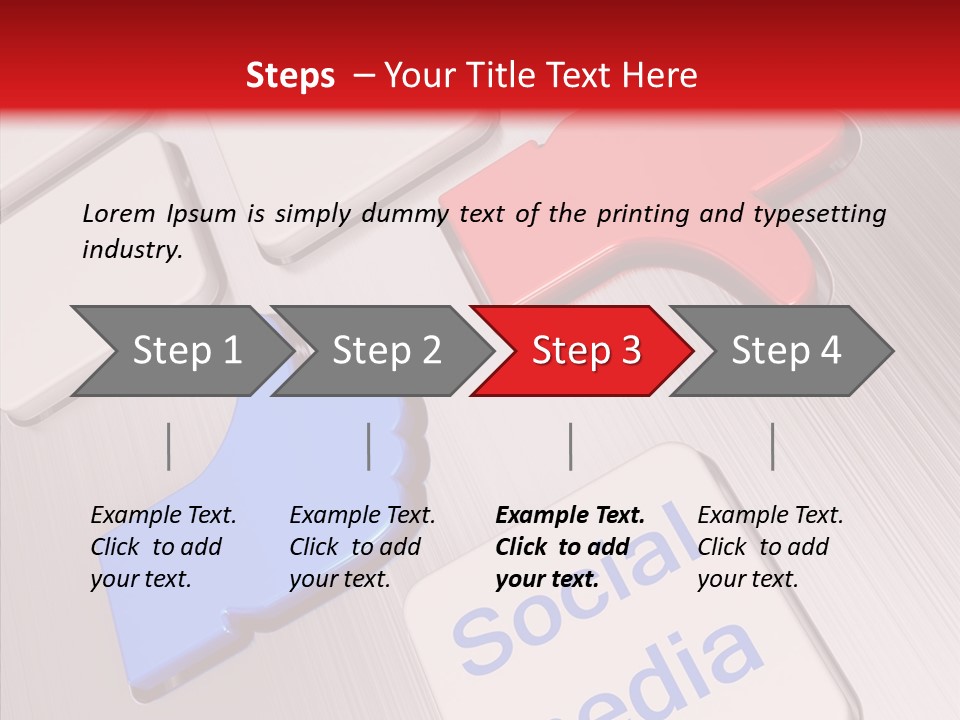 Friend Network Media PowerPoint Template