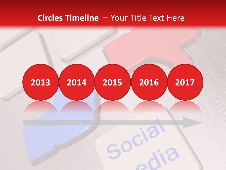 Friend Network Media PowerPoint Template