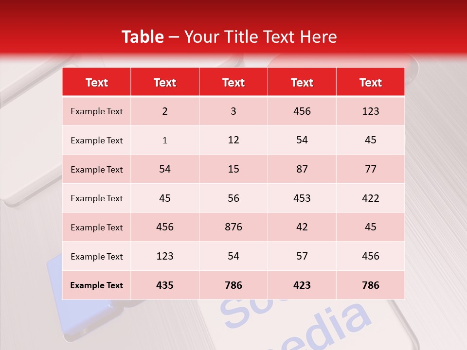 Friend Network Media PowerPoint Template