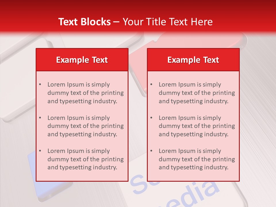 Friend Network Media PowerPoint Template