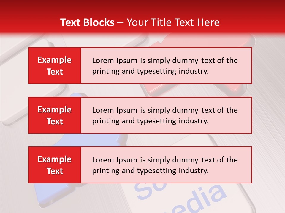 Friend Network Media PowerPoint Template