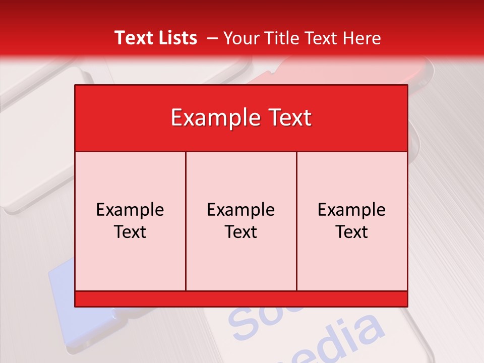 Friend Network Media PowerPoint Template