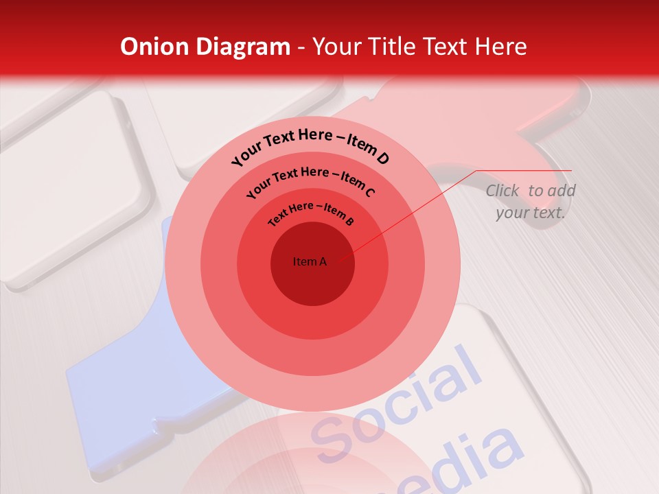 Friend Network Media PowerPoint Template