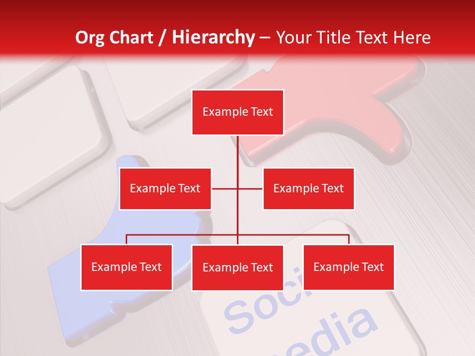 Friend Network Media PowerPoint Template