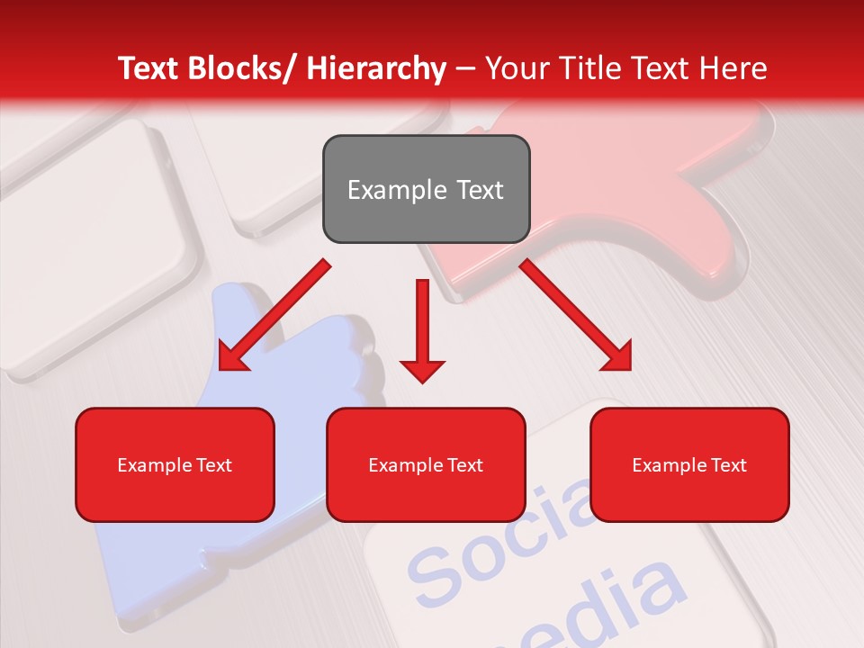 Friend Network Media PowerPoint Template