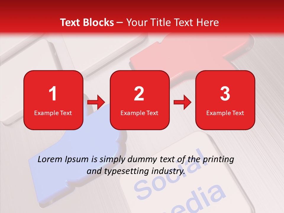 Friend Network Media PowerPoint Template