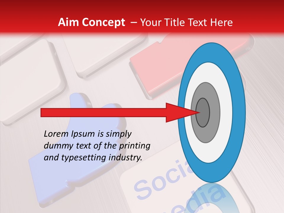 Friend Network Media PowerPoint Template