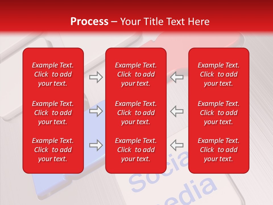Friend Network Media PowerPoint Template