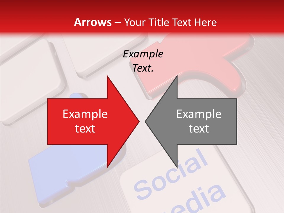 Friend Network Media PowerPoint Template