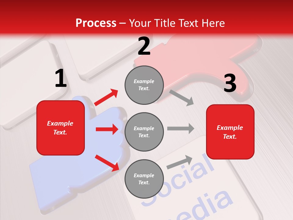 Friend Network Media PowerPoint Template