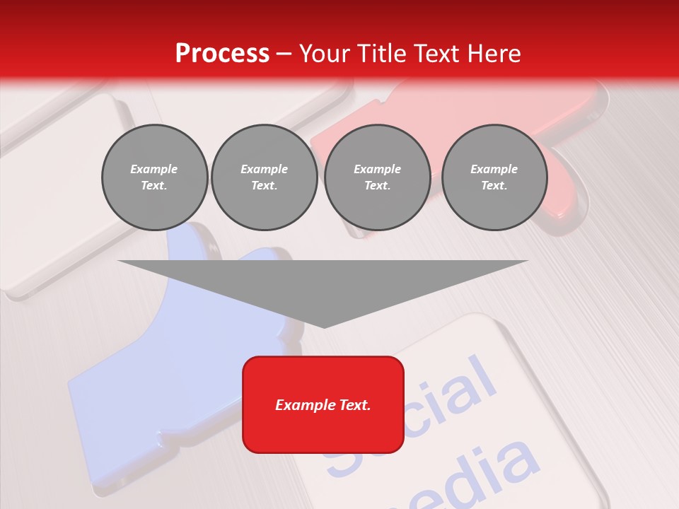 Friend Network Media PowerPoint Template