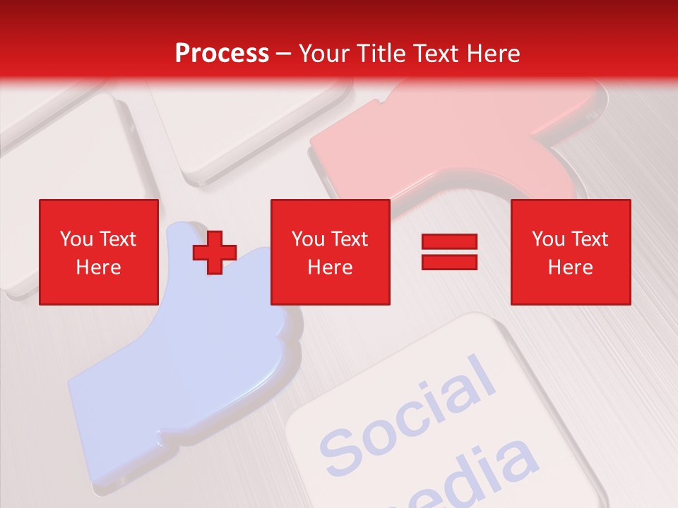 Friend Network Media PowerPoint Template