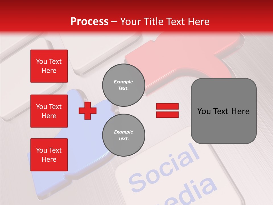 Friend Network Media PowerPoint Template