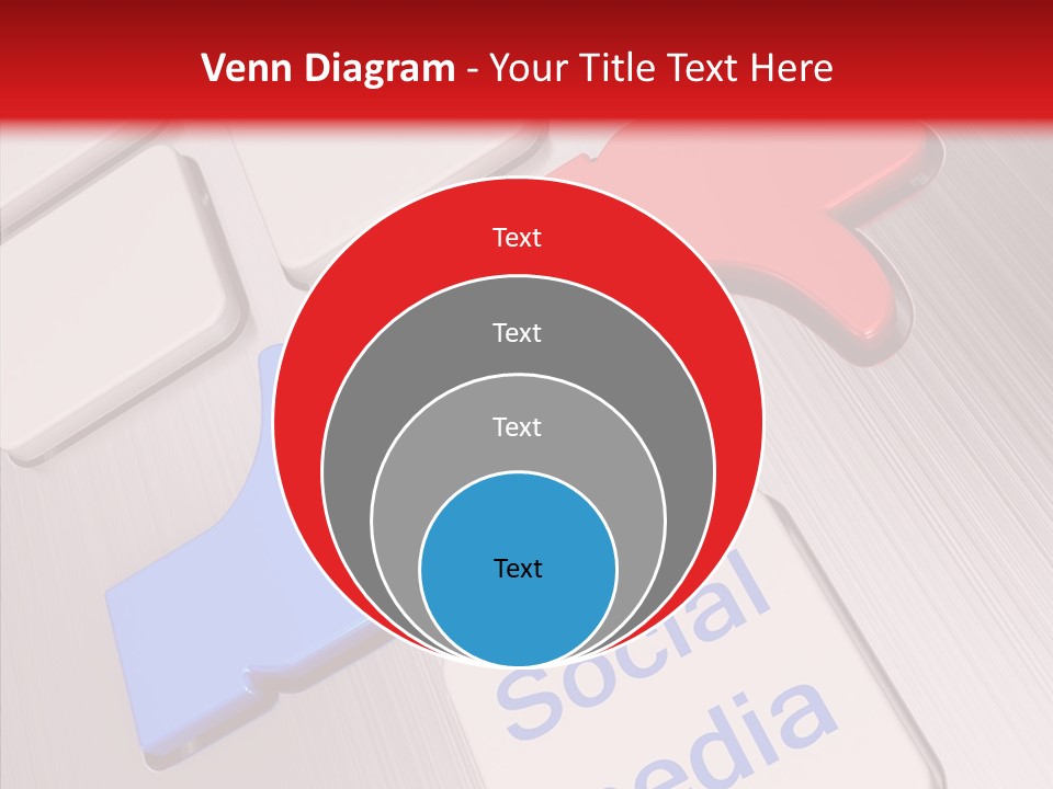 Friend Network Media PowerPoint Template