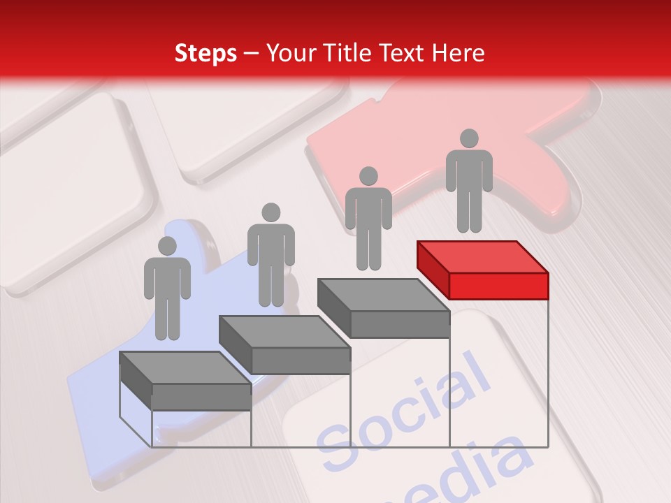 Friend Network Media PowerPoint Template