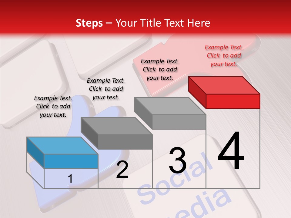 Friend Network Media PowerPoint Template