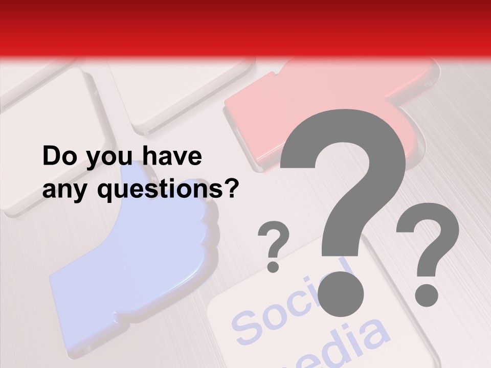 Friend Network Media PowerPoint Template