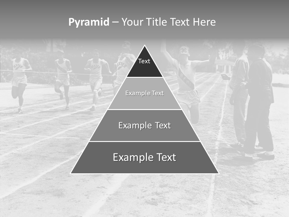 Athlete Thrill Smile PowerPoint Template