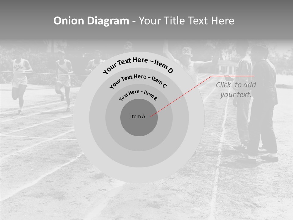 Athlete Thrill Smile PowerPoint Template