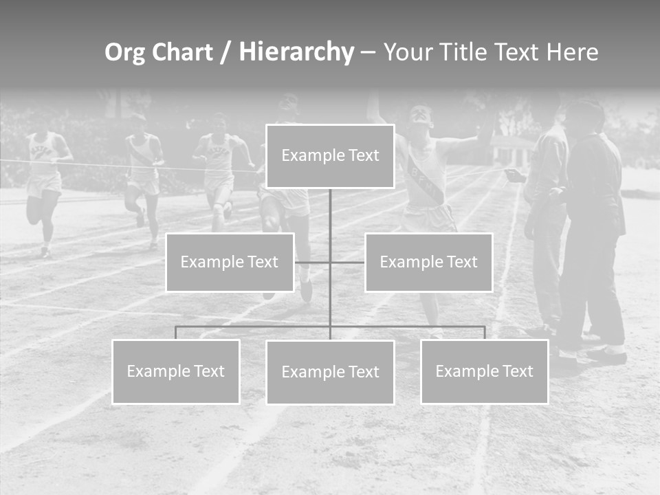 Athlete Thrill Smile PowerPoint Template