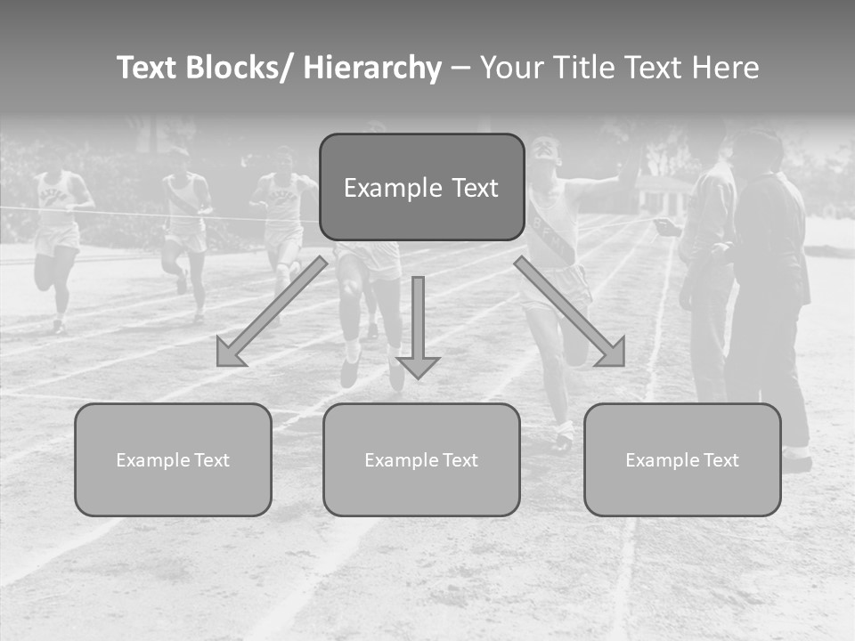 Athlete Thrill Smile PowerPoint Template