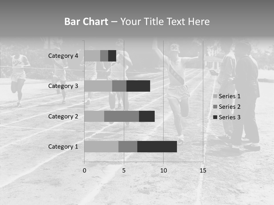 Athlete Thrill Smile PowerPoint Template