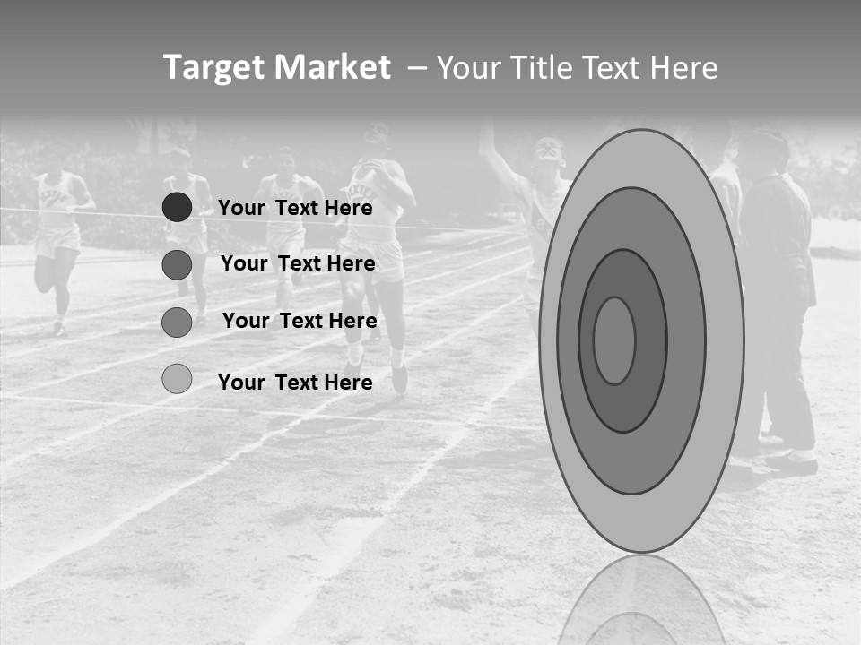 Athlete Thrill Smile PowerPoint Template