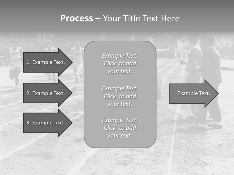 Athlete Thrill Smile PowerPoint Template