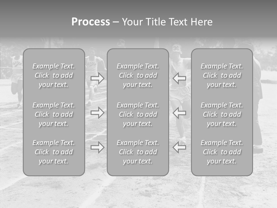 Athlete Thrill Smile PowerPoint Template