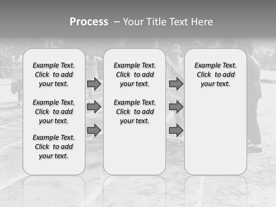 Athlete Thrill Smile PowerPoint Template